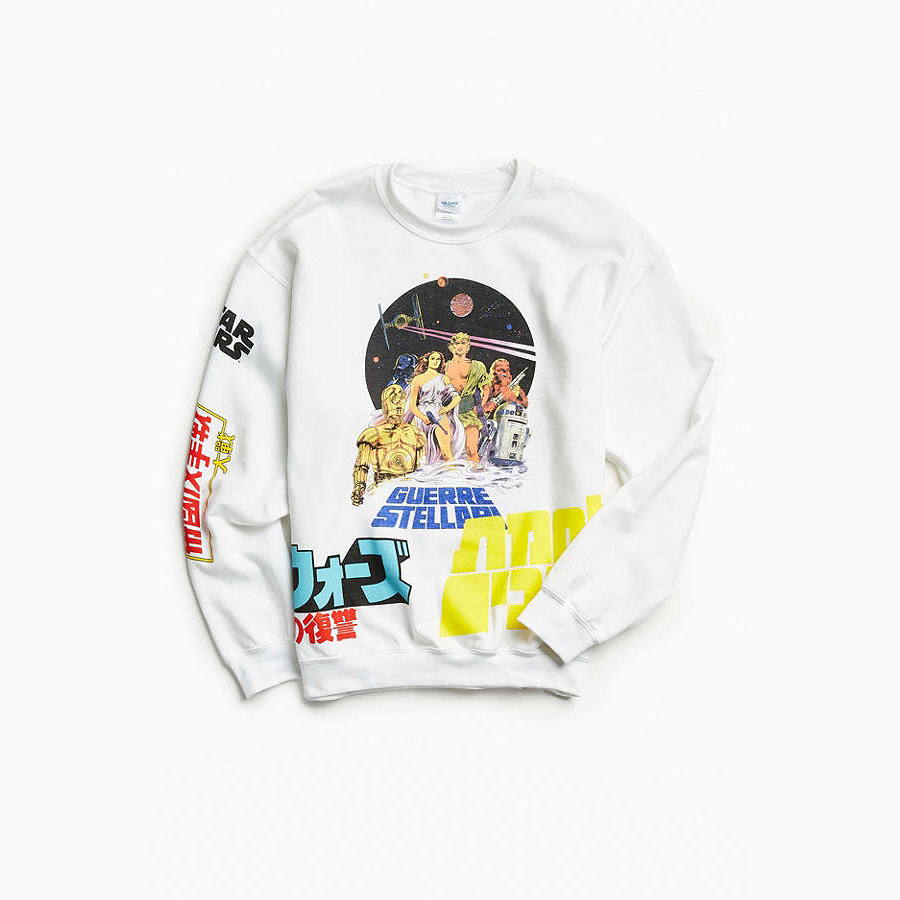 Star Wars Bootleg Poster Sweatshirt From Urban Outfitters