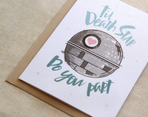 Death Star Wedding Cards By Ello Paperie