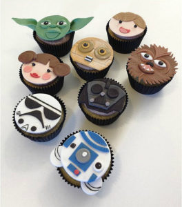 Edible Star Wars Cupcake Toppers From Nerd Bytes