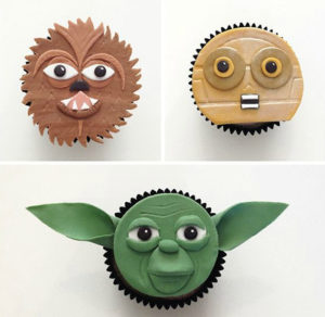 Edible Star Wars Cupcake Toppers From Nerd Bytes