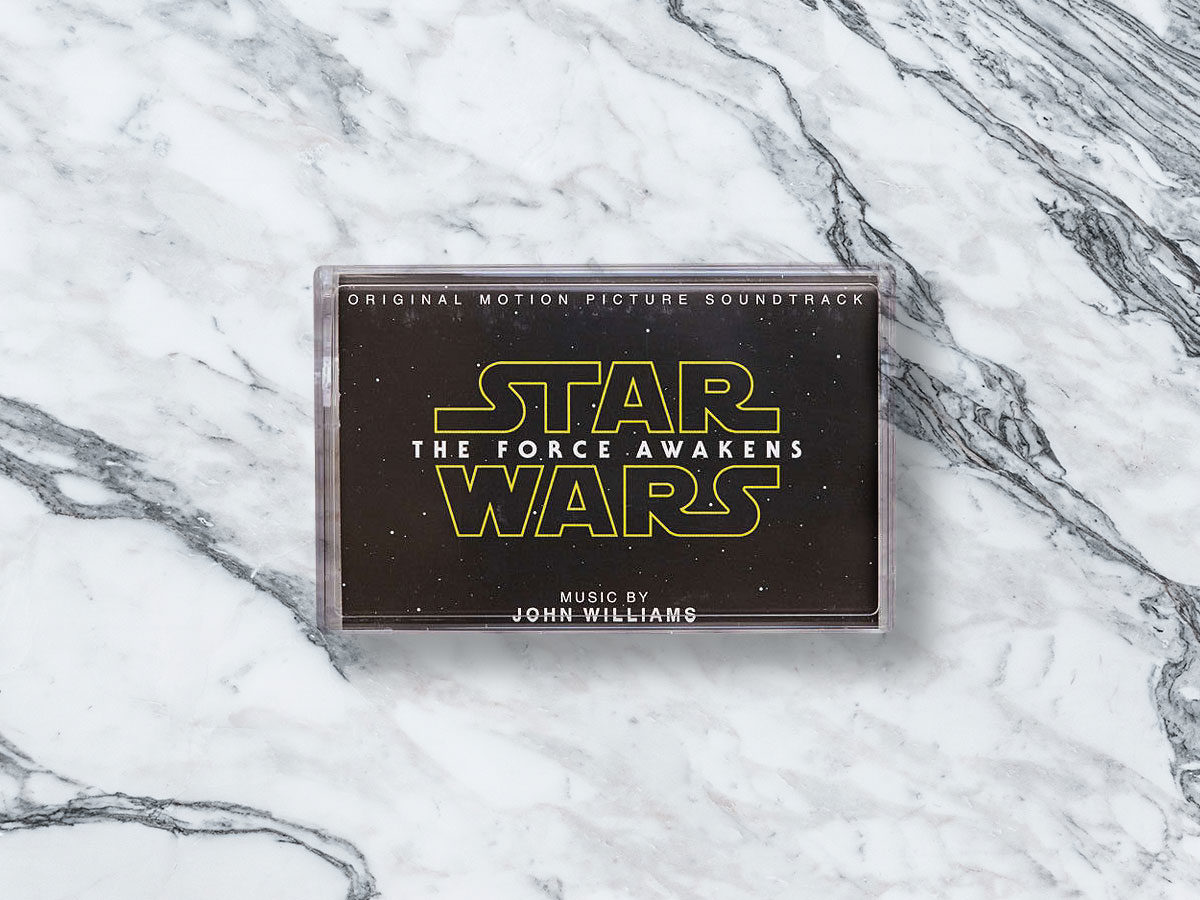 The Force Awakens Soundtrack On Cassette Tape