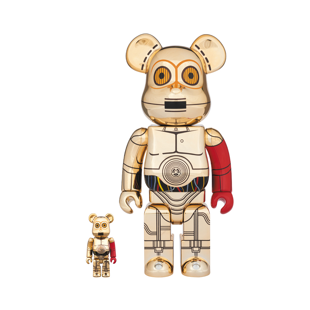 The beautiful Medicom C3PO BE@RBRICK with Red Arm