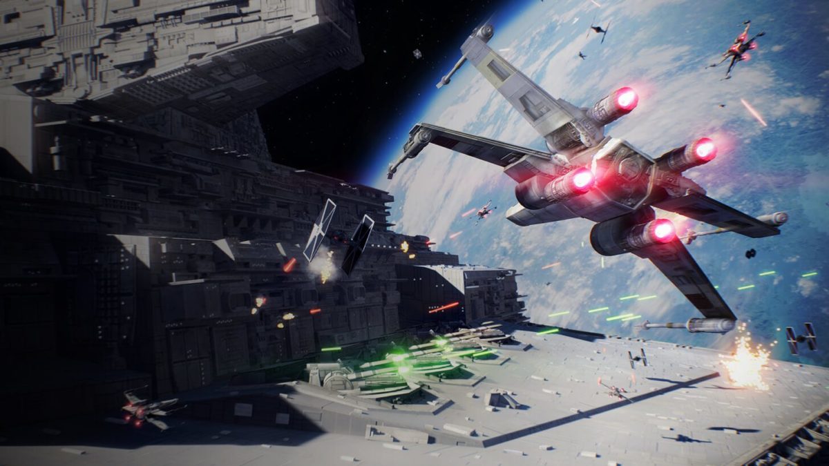 Drool Over the Latest Battlefront II Space Battle Teaser
