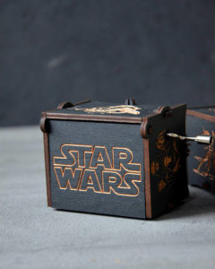 Star Wars Wooden Music Box