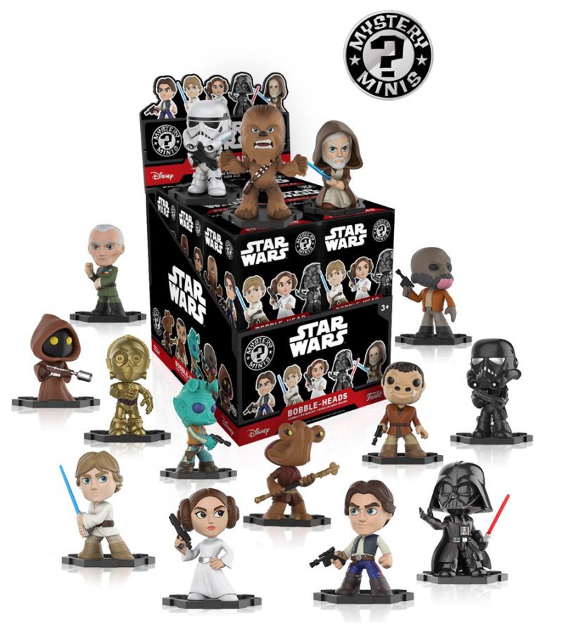 star wars funko minis