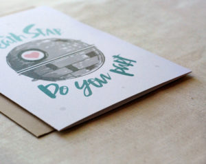 Death Star Wedding Cards By Ello Paperie