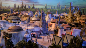 Model of the Star Wars Land, Galaxy's Edge, Coming To Disney's Hollywood Studios and Disneyland Resort