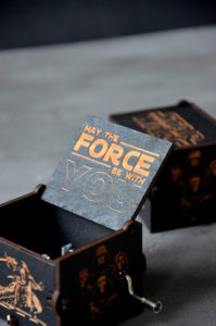 Star Wars Wooden Music Box